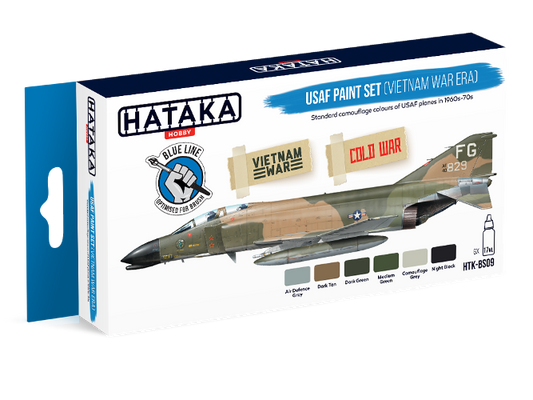 Hataka (blue line) USAF paint set (Vietnam War Era)