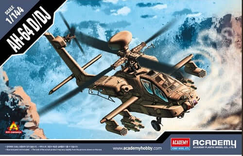 Academy 1:144 AH-64D/DJ Model Kit