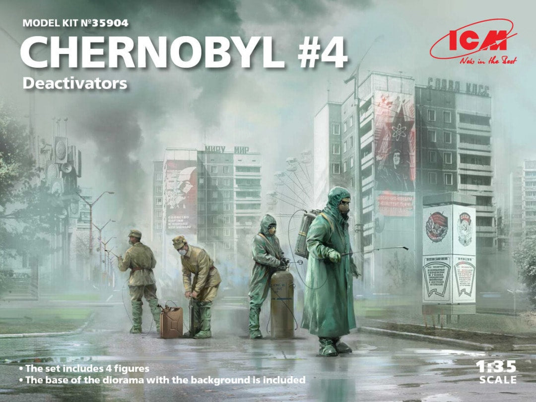 ICM 1:35 Chernobyl #4 Deactivators