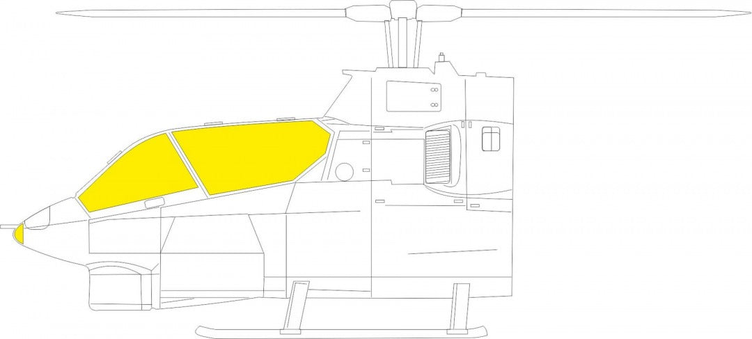Eduard 1:32 AH-1G Mask