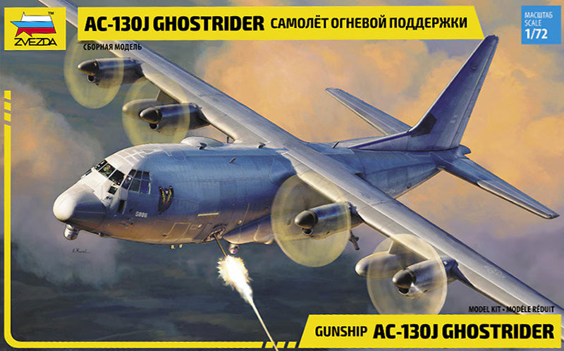Zvezda 1:72 AC-130J Ghostrider