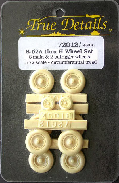 True Details 1:72 B-52A thru H Wheel Set