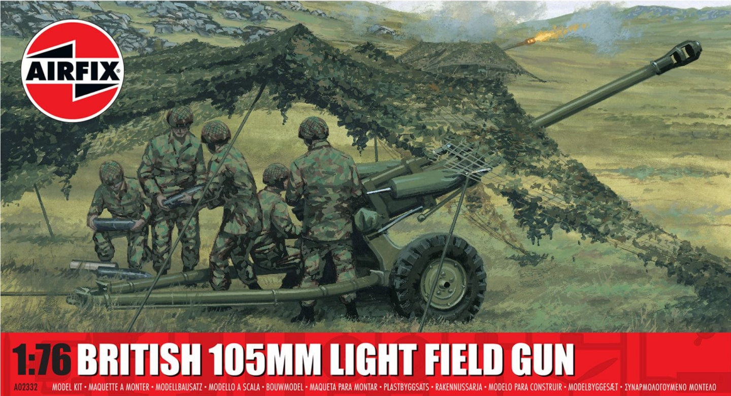 Airfix 1:76 British 105mm Light Field Gun