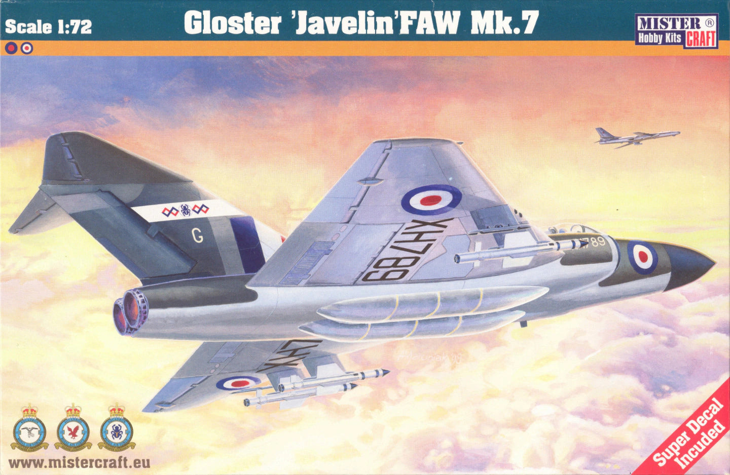 Mister Craft 1:72 Gloster Javelin FAW Mk.7
