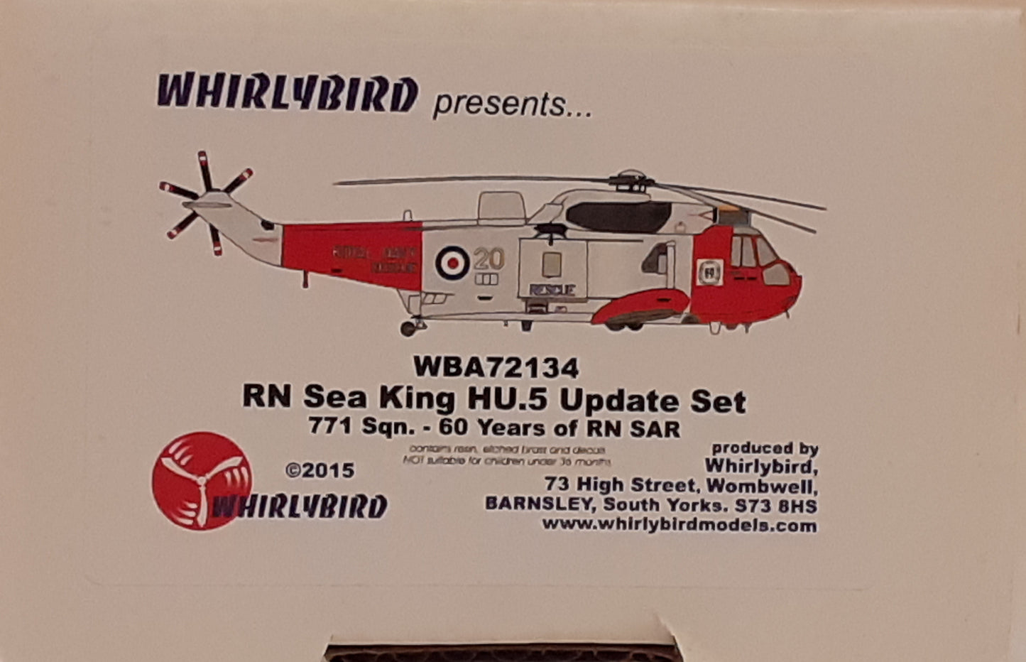 Whirlybird 1:72 RN Sea King HU.5 Update Set - 771 Sqn.