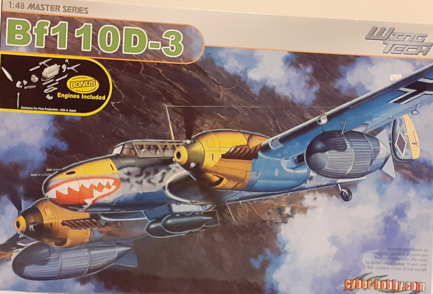Wing Tech 1:48 Bf110D-3