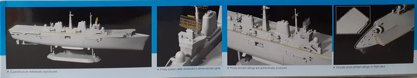 Dragon 1:700 H.M.S. Invincible Light Aircraft Carrier