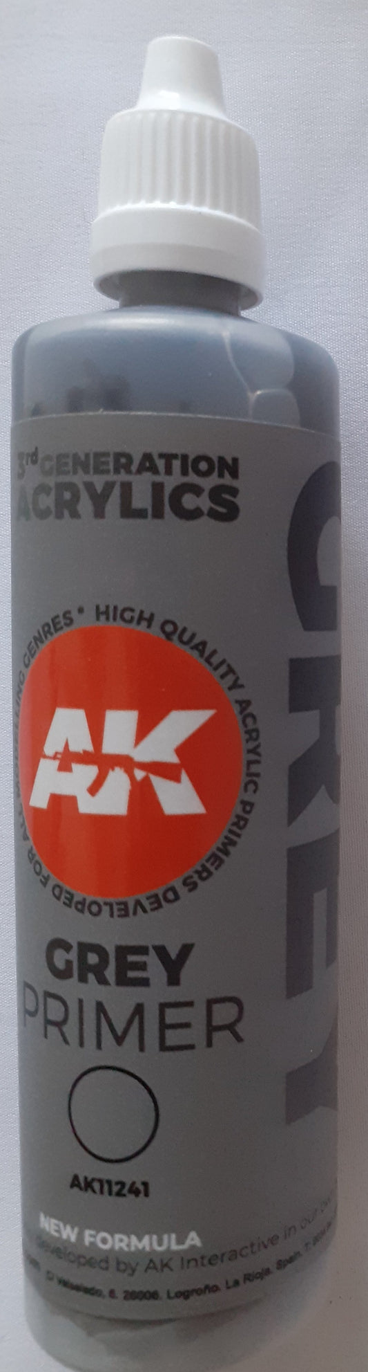 AK Interactive Grey Primer (100ml)