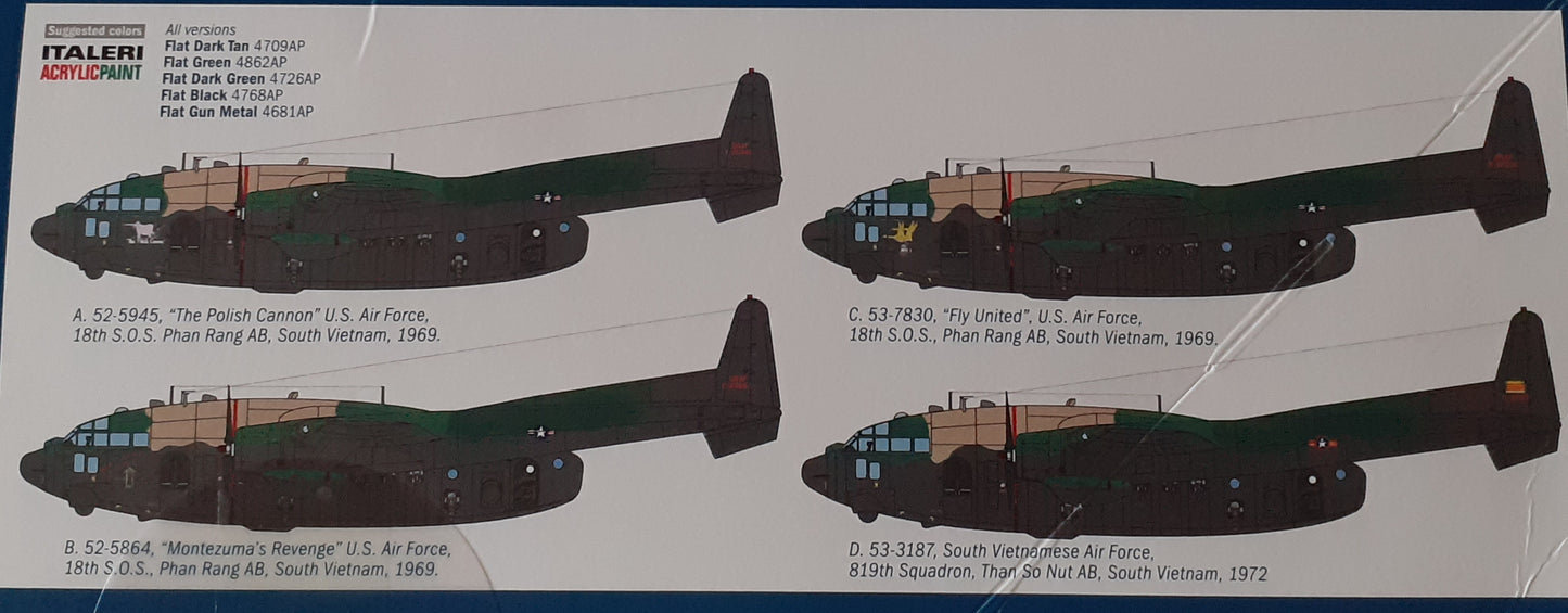 Italeri 1:72 AC-119K Stinger