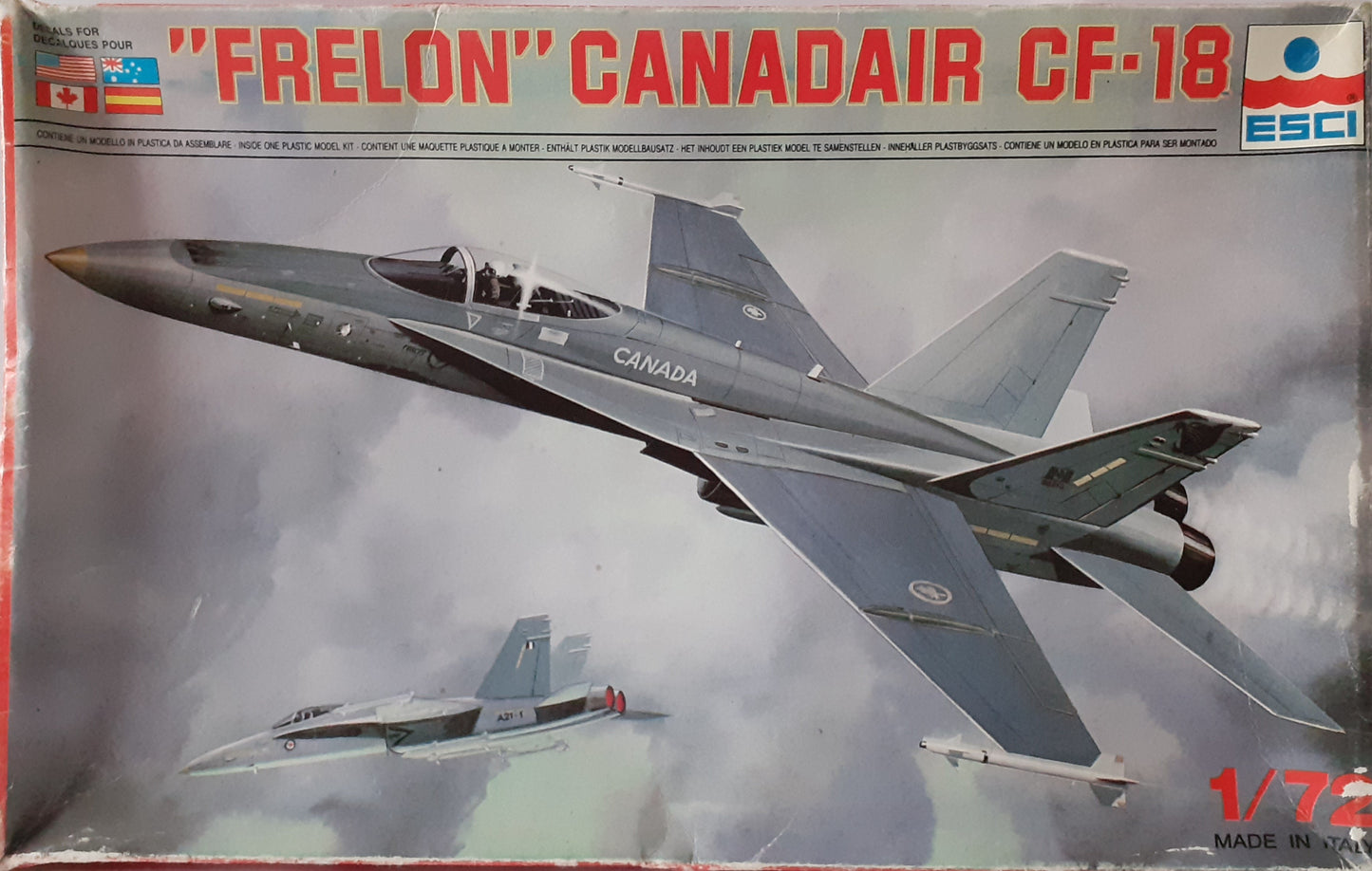 ESCI 1:72 'Frelon' Canadair CF-18 (1983 edition)