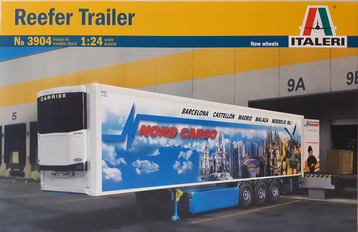 Italeri 1:24 Reefer Trailer