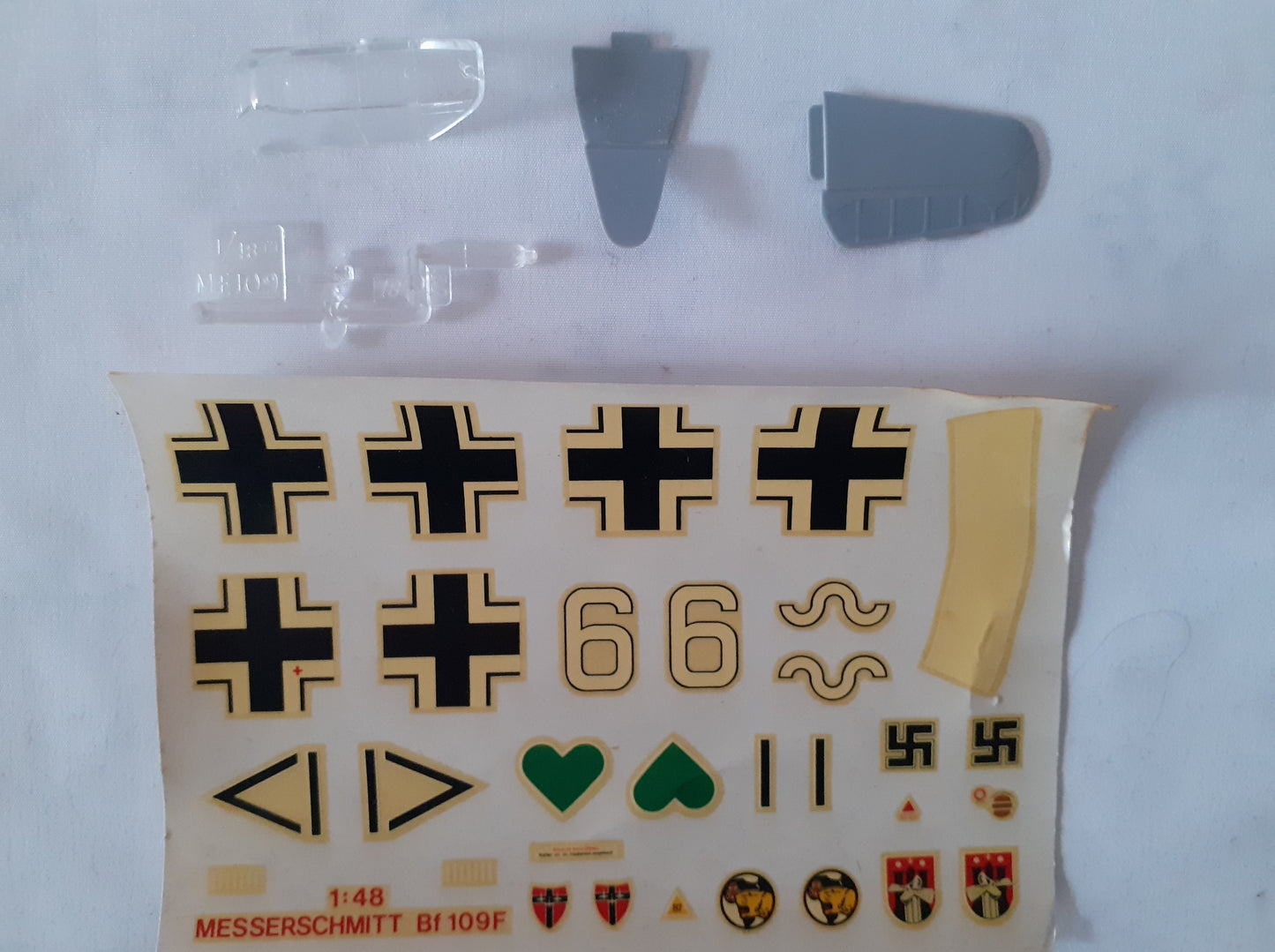 Airfix 1:48 Messerschmitt Bf 109F (1978)