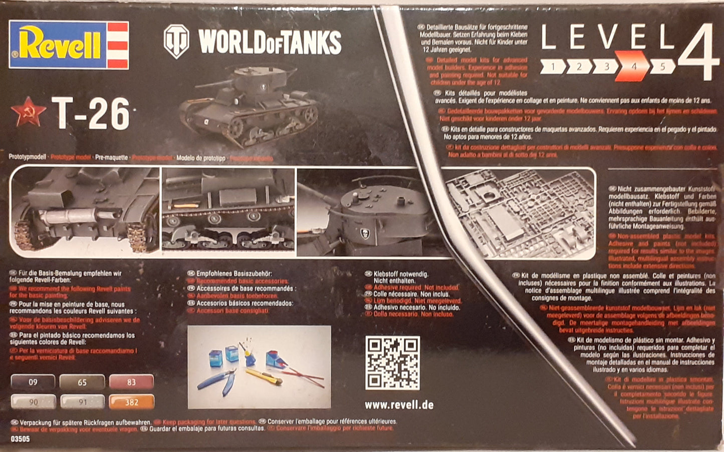 Revell 1:35 T-26 World of Tanks
