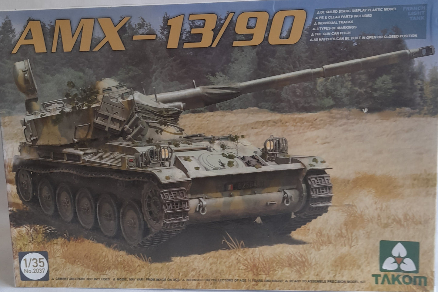 Takom 1:35 AMX-13/90 French Light Tank
