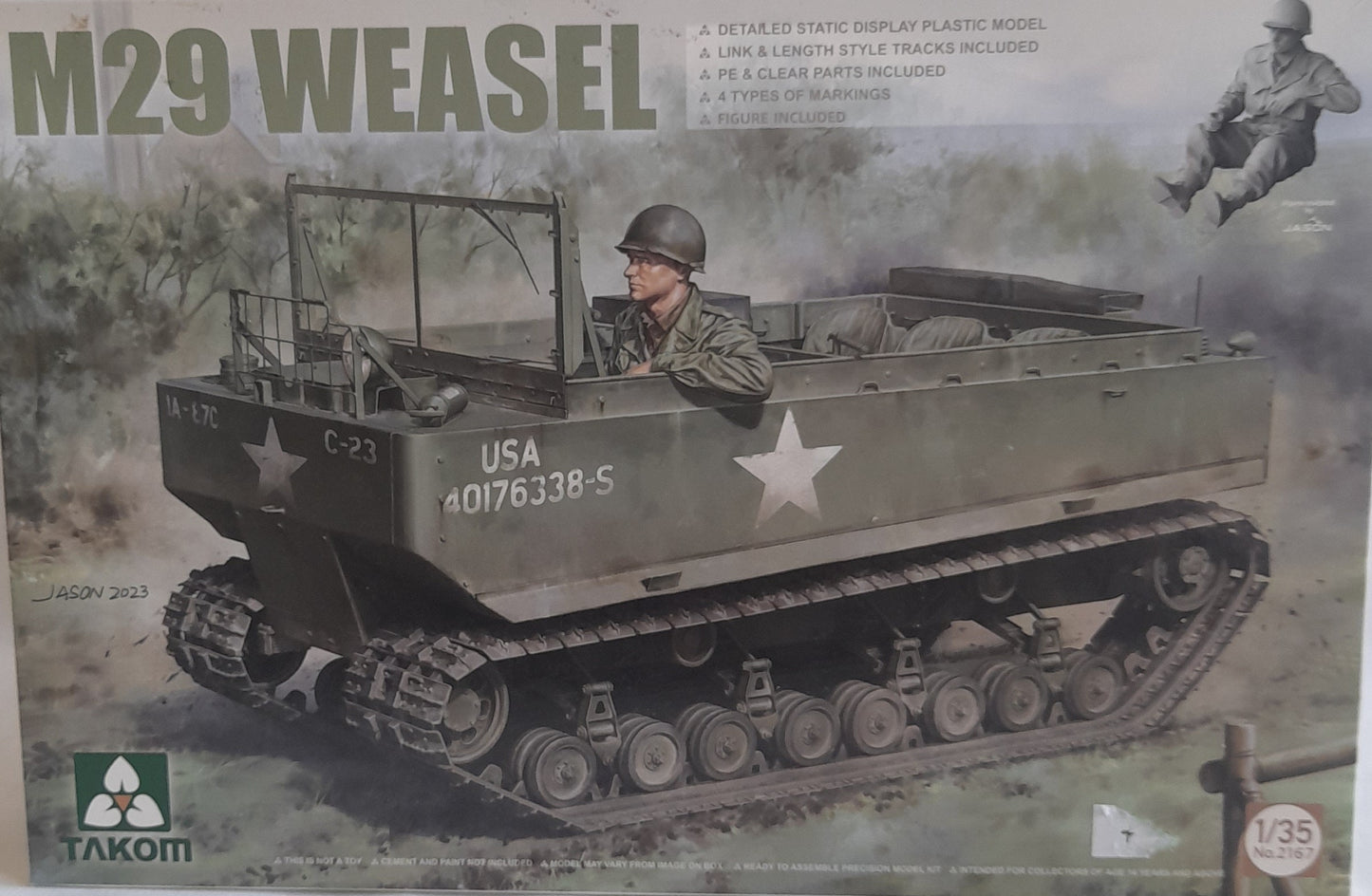 Takom 1:35 M29 Weasel