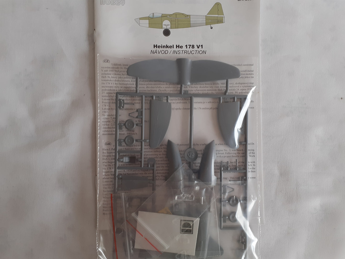 Special Hobby 1:72 Heinkel He 178 V-1
