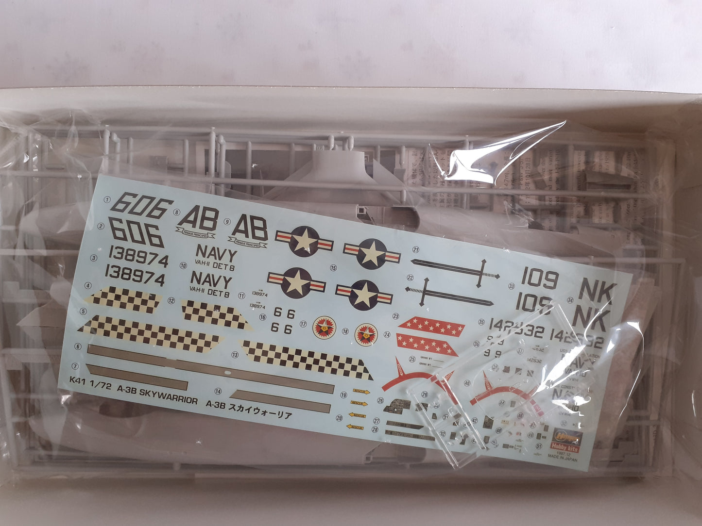 Hasegawa 1:72 A-3B Skywarrior (1997)