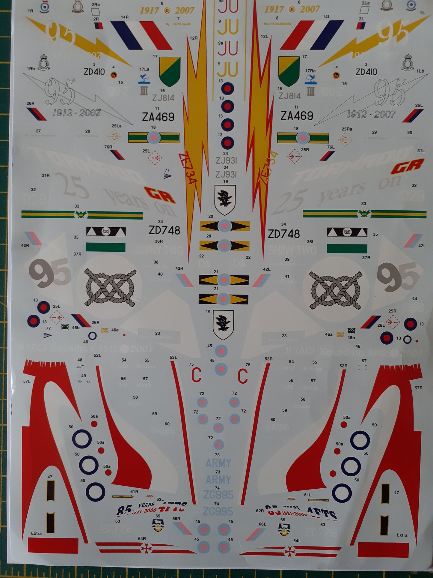 Model Alliance Decals UK Air Arm Update (2006-2007 Part IV)