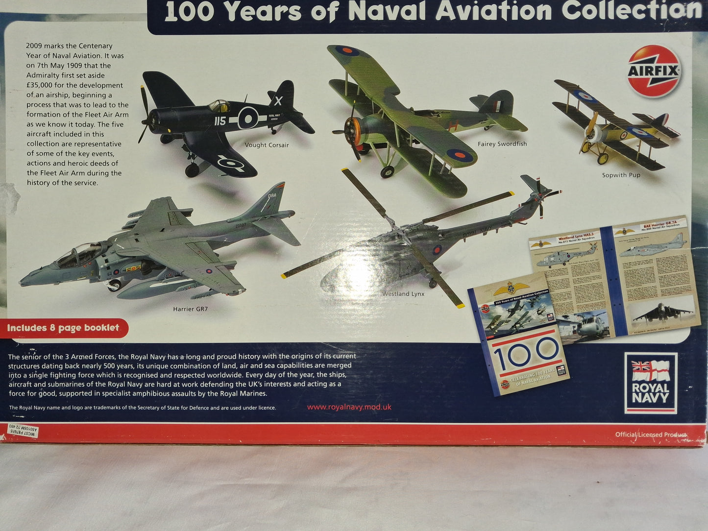 Airfix 1:72 100 Years of Naval Aviation Collection (5 kits)