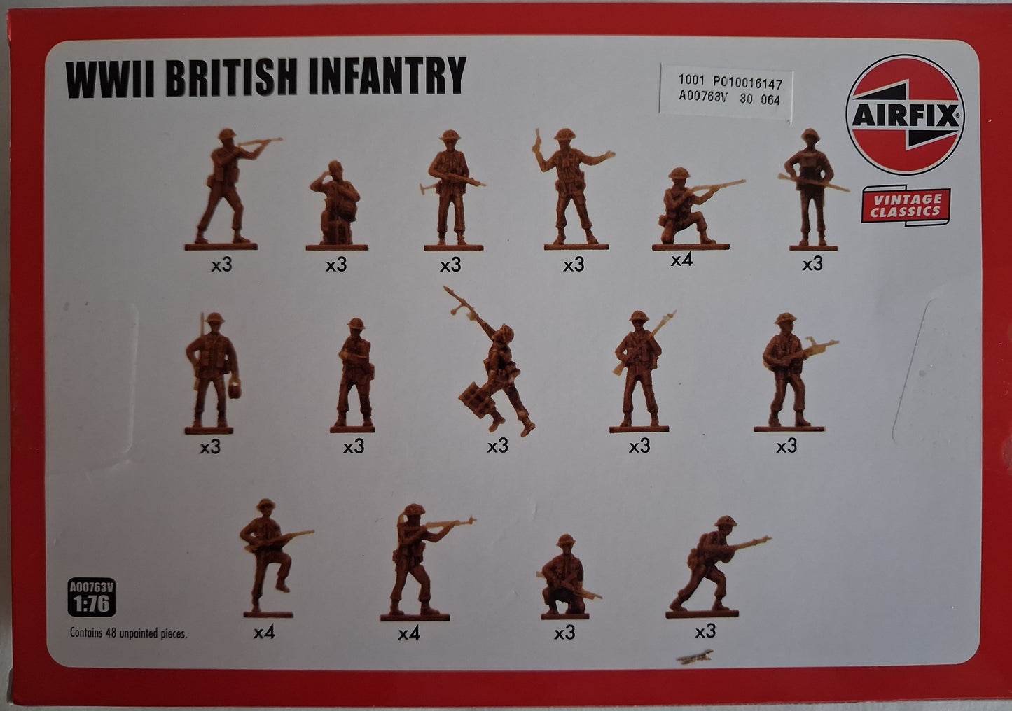 Airfix 1:76 WWII British Infantry