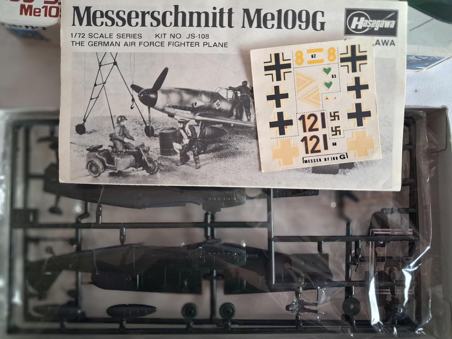 Hasegawa 1:72 Messerschmitt Me109G