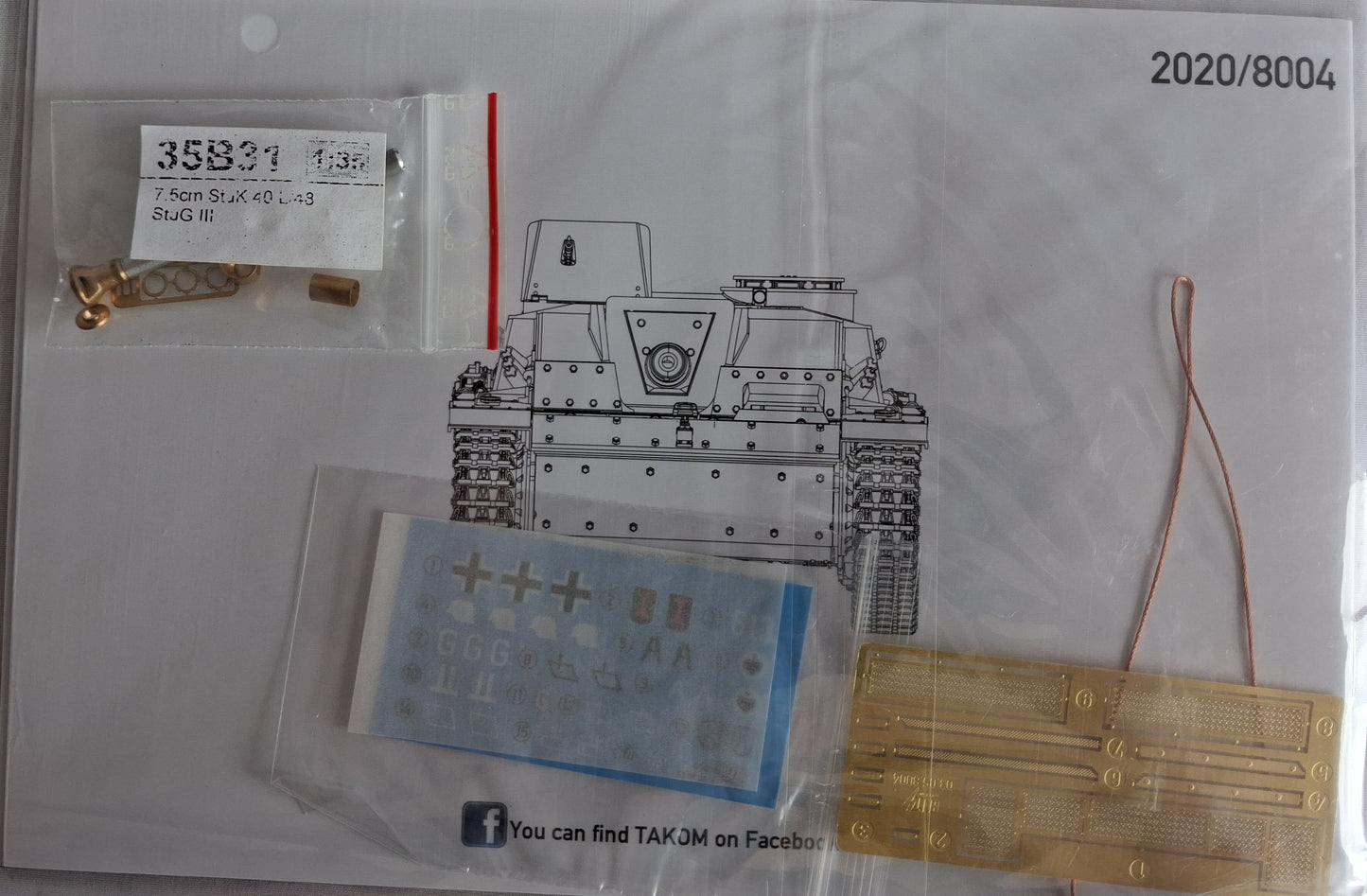 Blitz by Takom 1:35 StuG.III Ausf.G (early production)