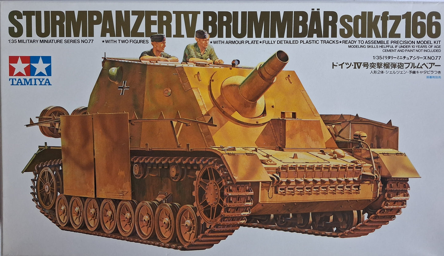 Tamiya 1:35 Sturmpanzer IV Brummbar sdkfz166