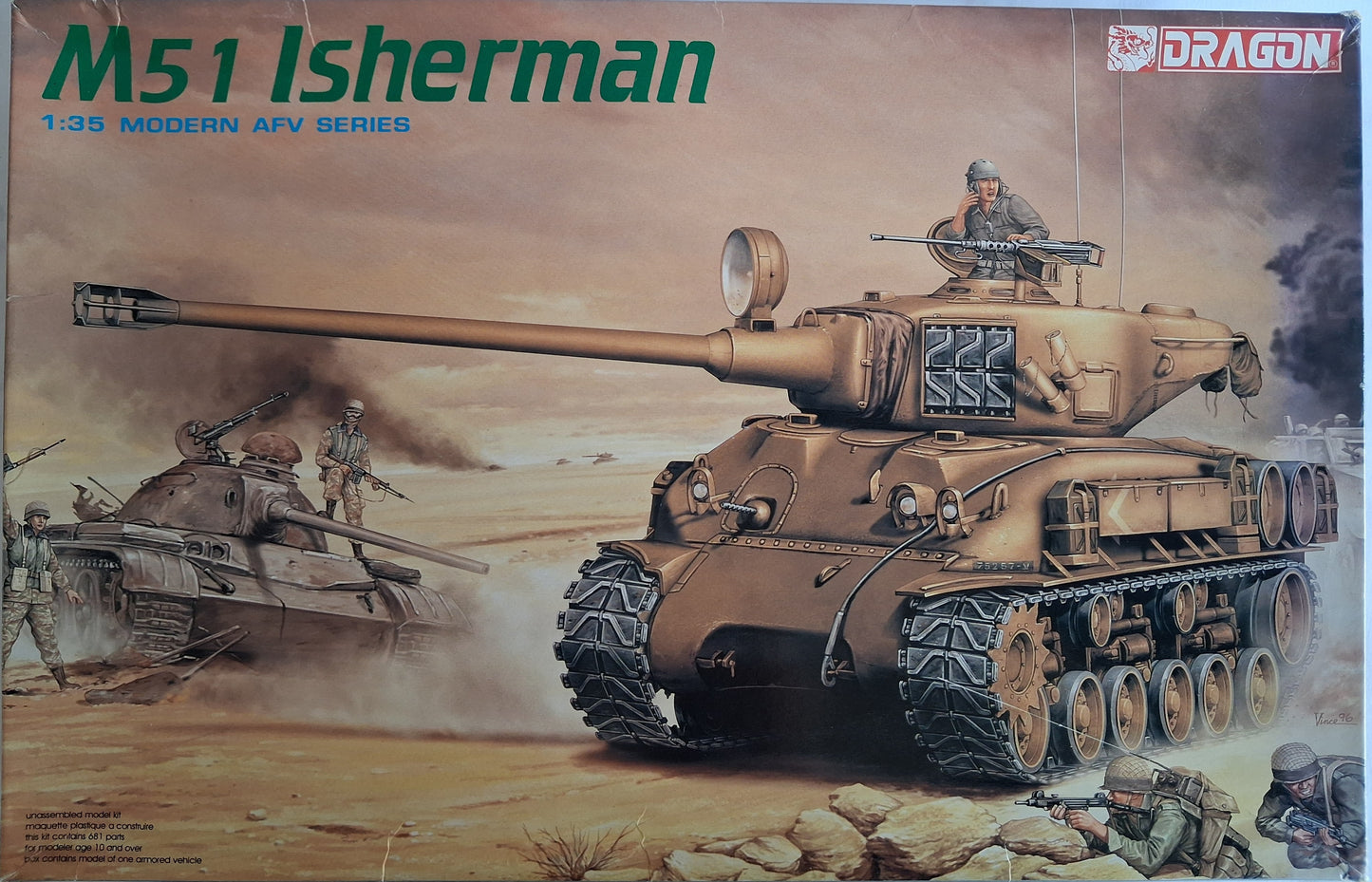 Dragon 1:35 M51 Isherman (1997)