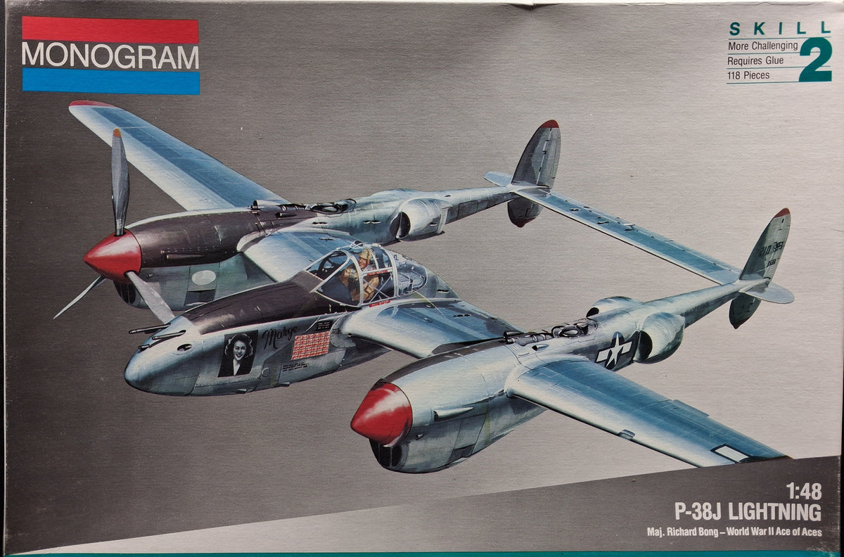 Monogram 1:48 P-38J Lightning