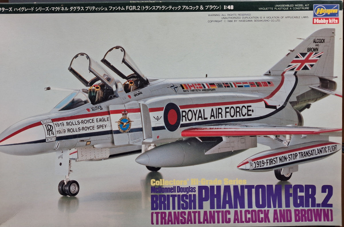 Hasegawa 1:48 British Phantom FGR.2 Collectors' Hi-Grade Series