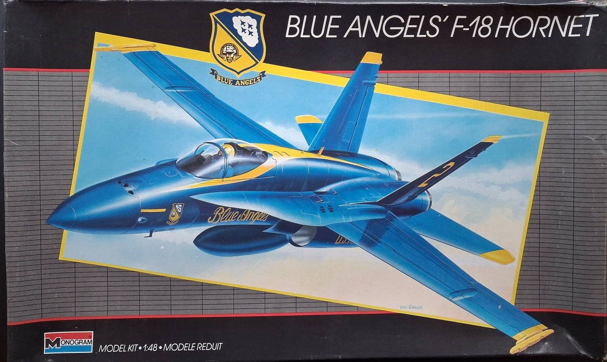 Monogram 1:48 Blue Angels F-18 Hornet