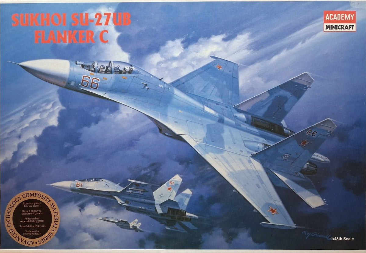 Academy/Minicraft 1:48 Sukhoi SU-27UB Flanker C