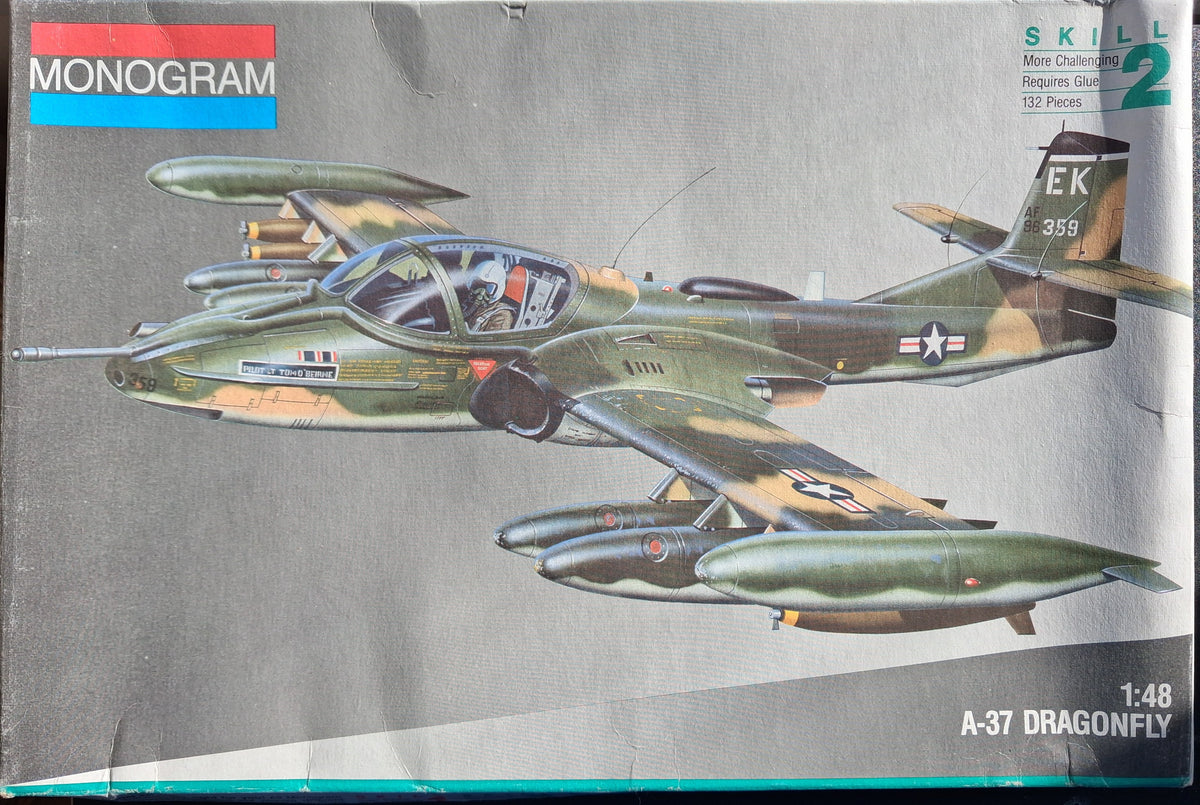 Monogram 1:48 A-37 Dragonfly (1993)