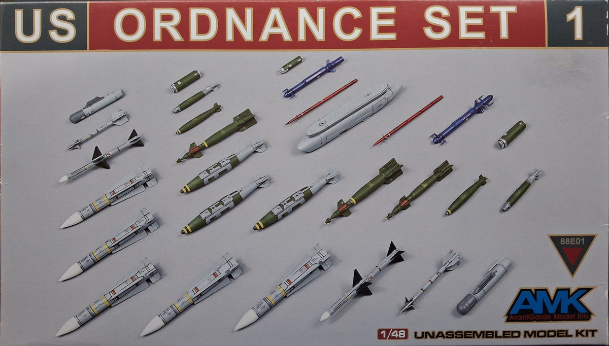 AMK 1:48 US Ordnance Set 1 (2019)