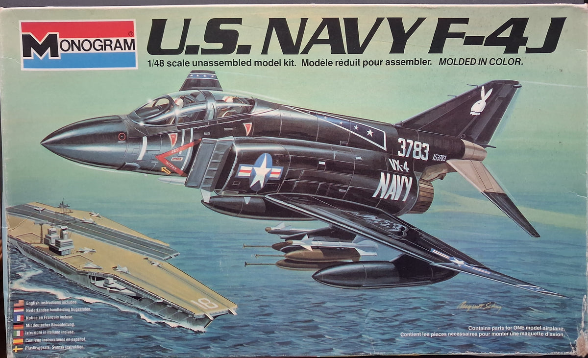 Monogram 1:48 US Navy F-4J (1981)