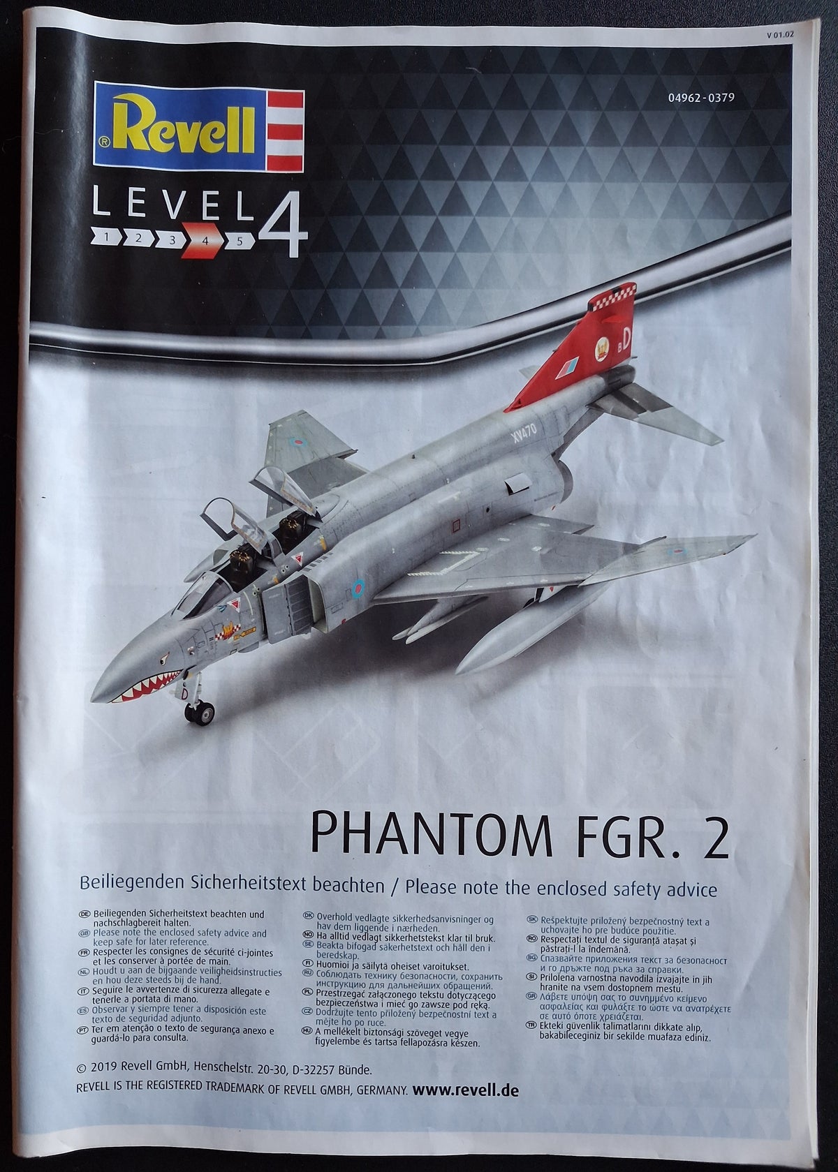 Revell 1:48 Phantom FGR.2 (incomplete)