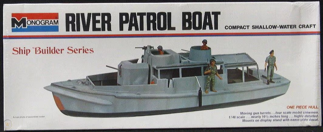 Monogram 1:48 River Patrol Boat