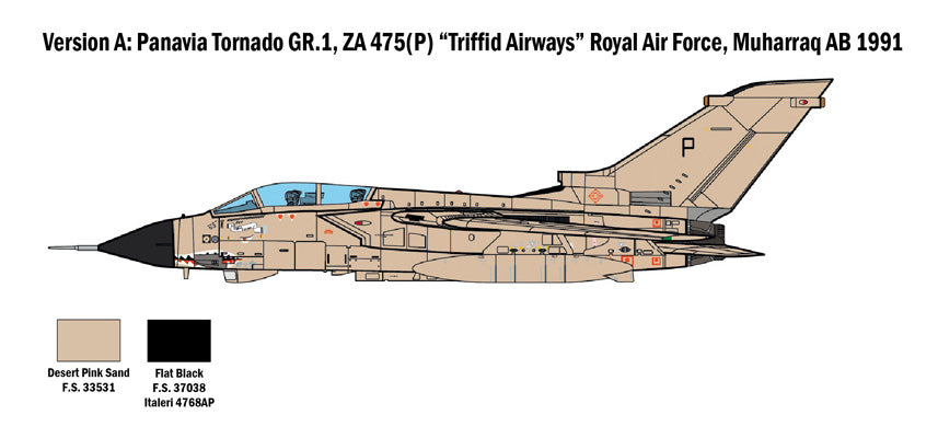 Italeri 1:48 Tornado GR.1/IDS