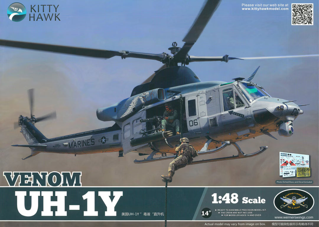 Kitty Hawk 1:48 UH-1Y Venom