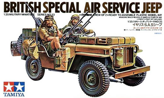 Tamiya 1:35 British Special Air Service Jeep