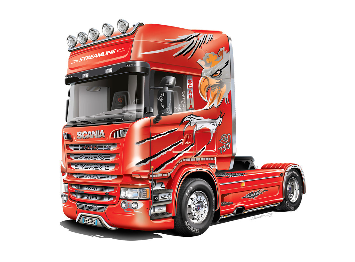 Italeri 1:24 Scania R730 V8 Streamline