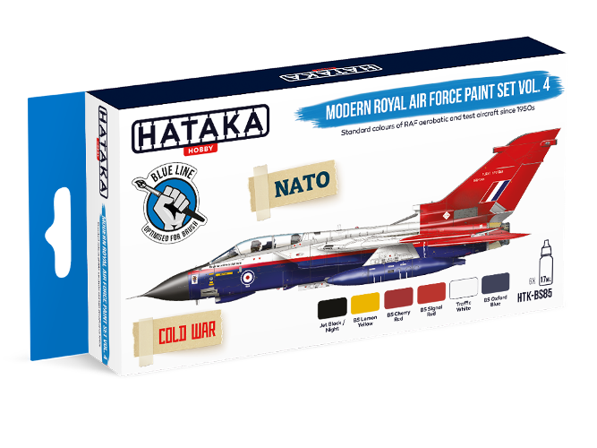 Hataka (blue line) Modern Royal Air Force Paint Set Vol.4