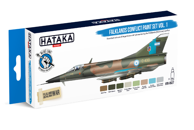 Hataka (blue line) Falklands Conflict Paint Set Vol.1