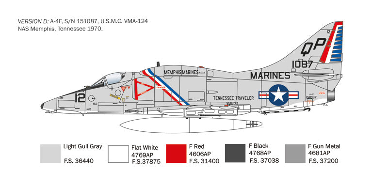 Italeri 1:48 A-4 E/F/G Skyhawk