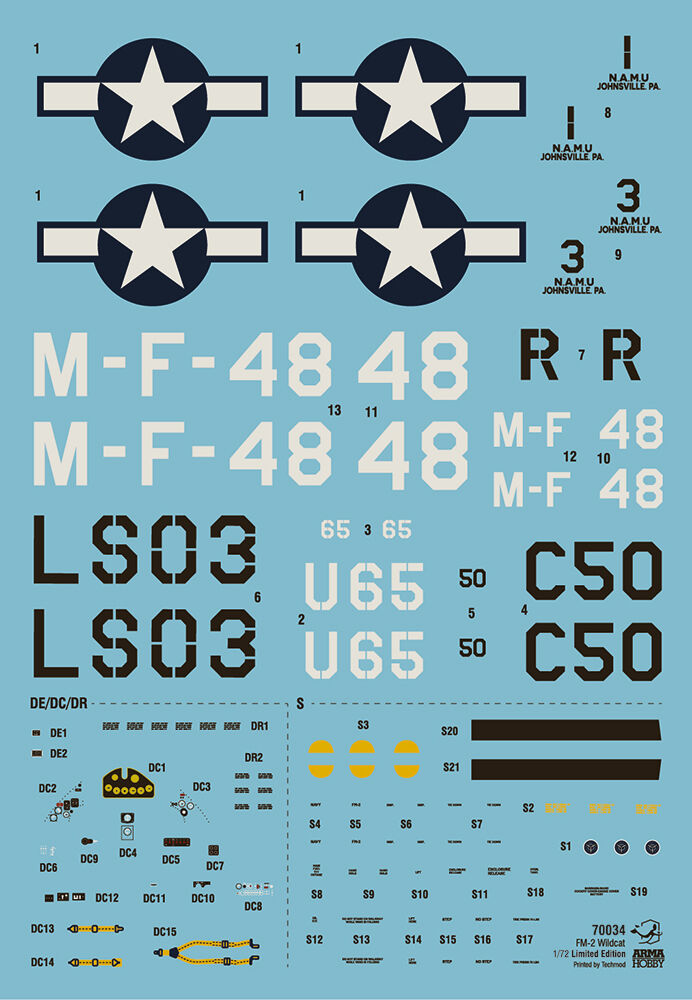Arma Hobby 1:72 FM-2 Wildcat Training Cats Limited Edition