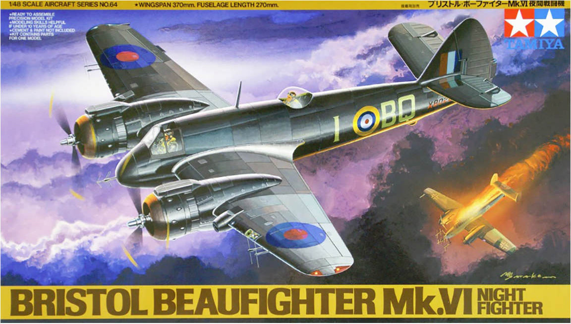 Tamiya 1:48 Bristol Beaufighter Mk.VI Night Fighter
