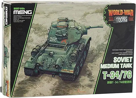 Meng Cartoon Soviet T-34/76 World War Toon