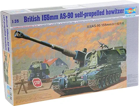 Trumpeter 1:35 British 155mm AS-90 Self-propelled Howitzer