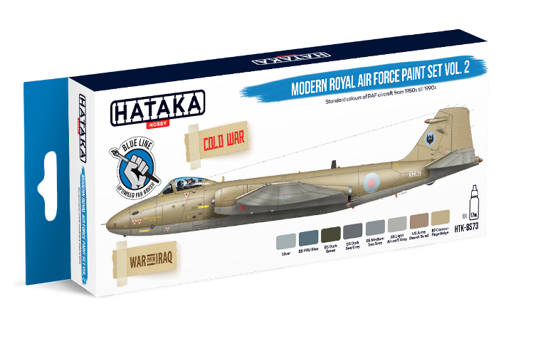 Hataka (blue line) Modern Royal Air Force Paint Set Vol.2