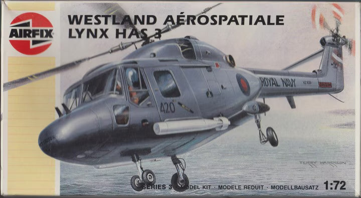 Airfix 1:72 Westland Aerospatiale Lynx HAS 3 (1988)